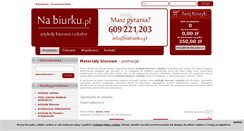 Desktop Screenshot of nabiurku.pl