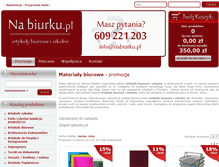 Tablet Screenshot of nabiurku.pl